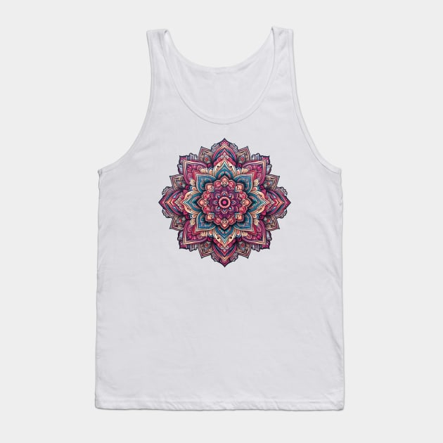 Mandala Tank Top by Samsar